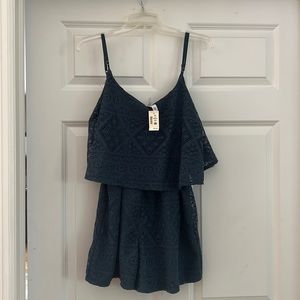 NEW W/ TAGS AEROPOSTALE ROMPER DARK TEAL XL